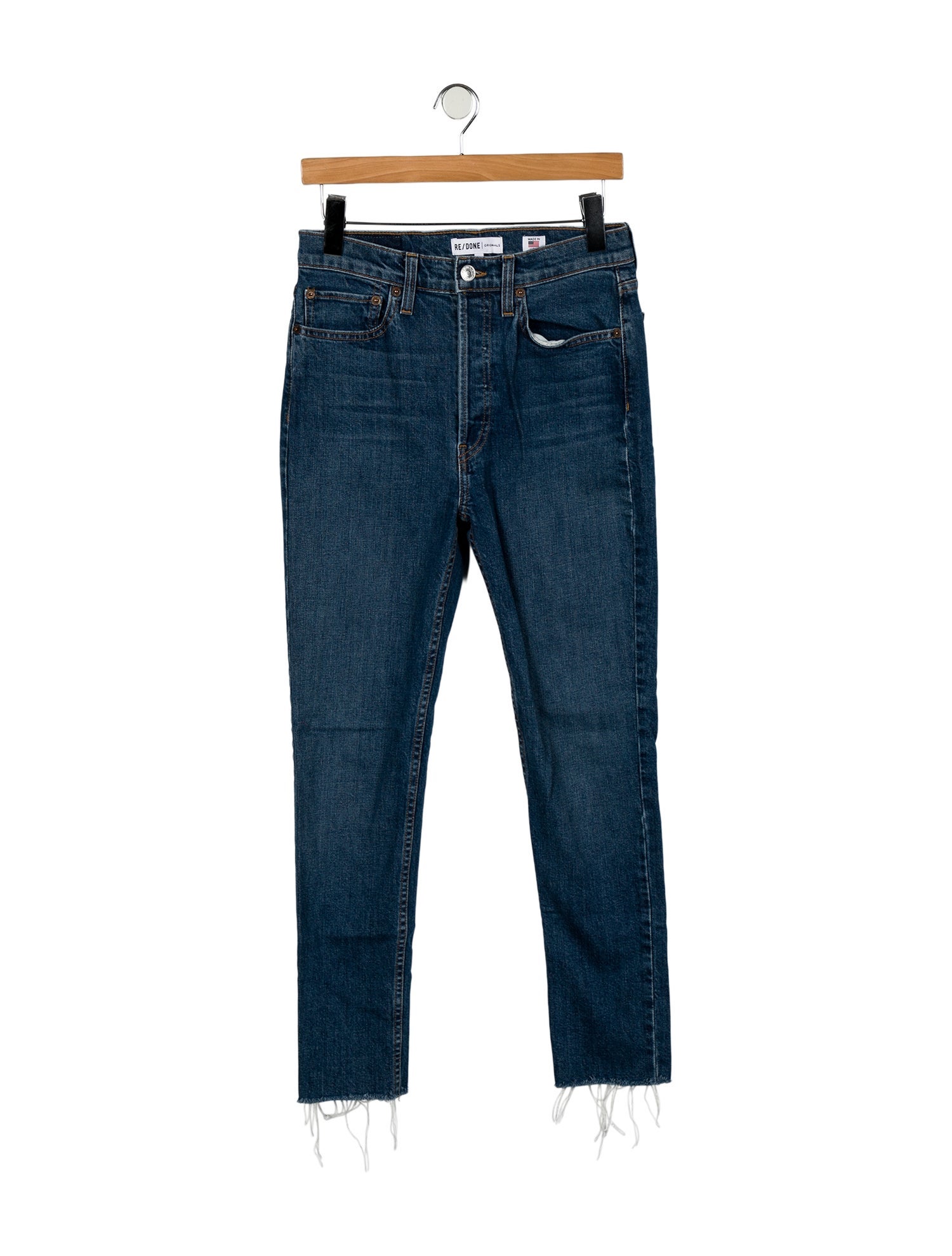 RE/DONE High-Rise Skinny Leg Jeans